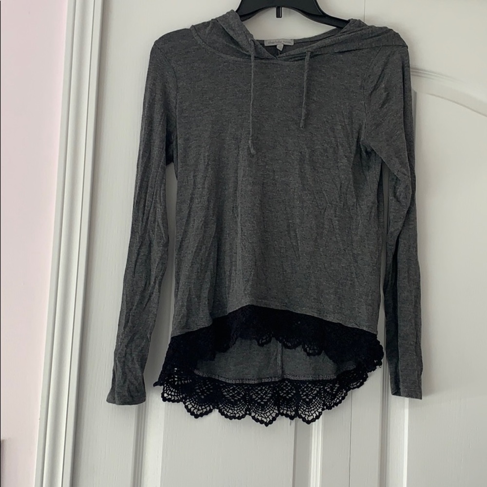 Charlotte Russe tshirt hoodie